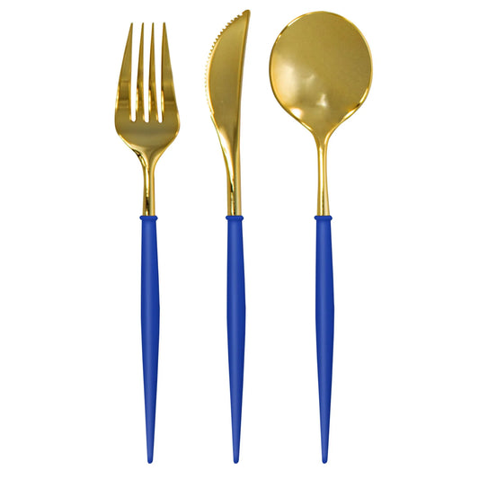SOP Bella Cutlery - Blue and Gold