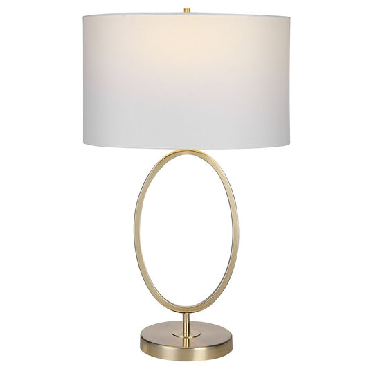 UM Gold Oval Lamp
