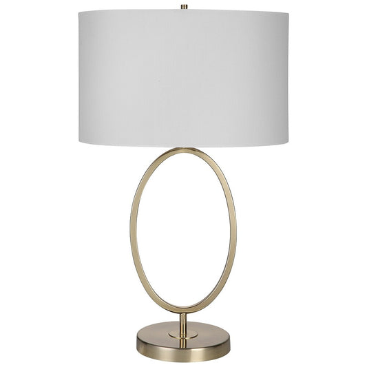 UM Gold Oval Lamp
