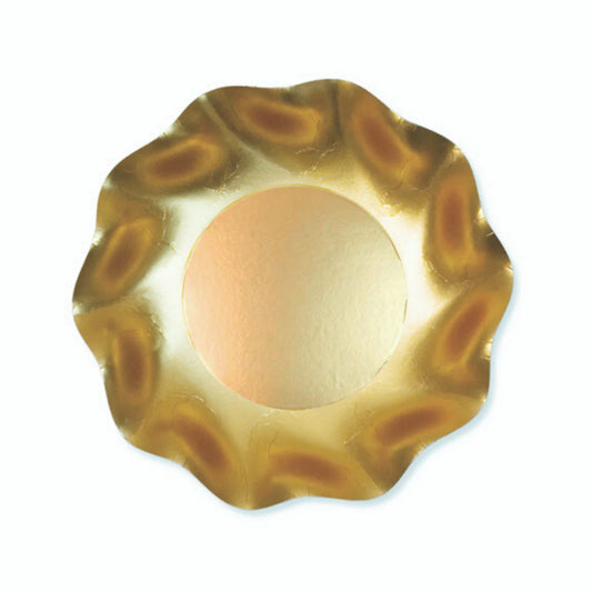 SOP Wavy Dessert Bowl - Gold