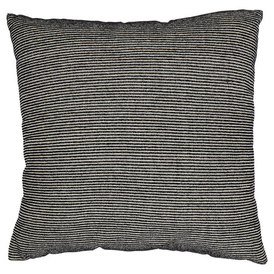 AF 20x20 Black Mini Stripe Pillow